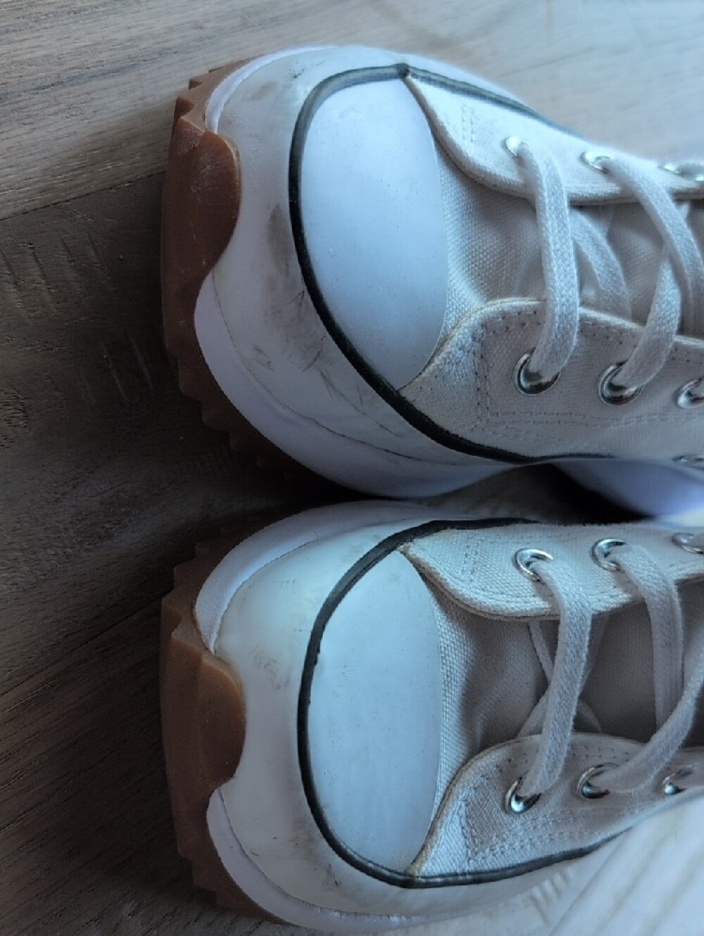 Converse White Women’s High-Top Platform Sneakers Size 7 - Picture 7 of 8